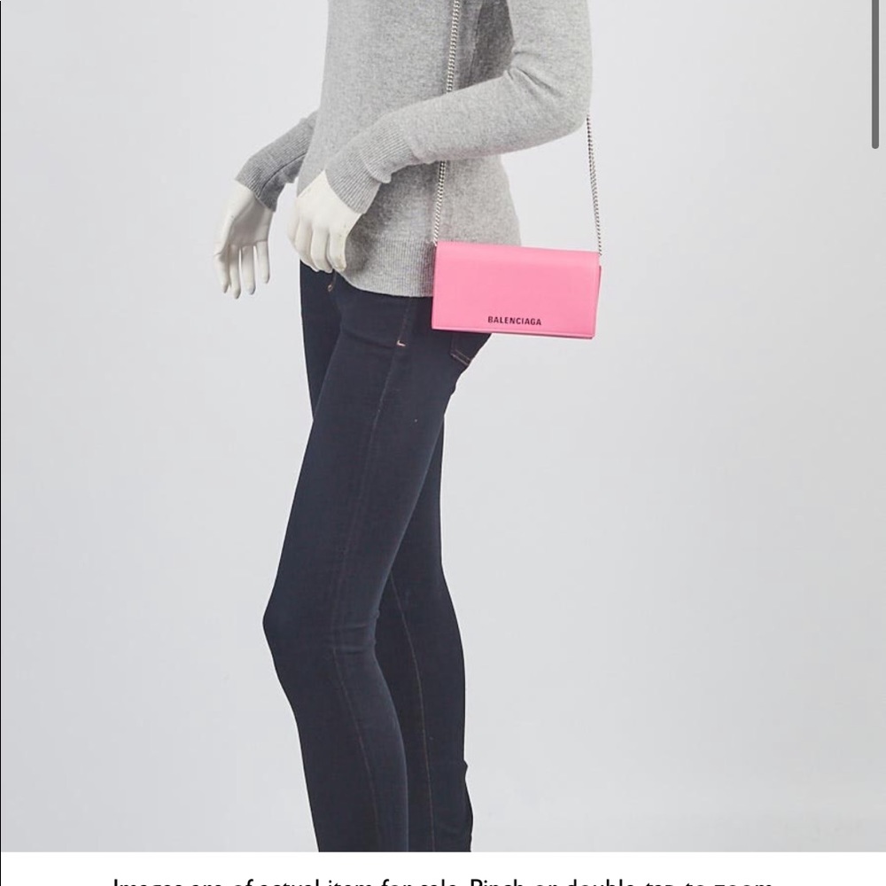 Balenciega purse with chain